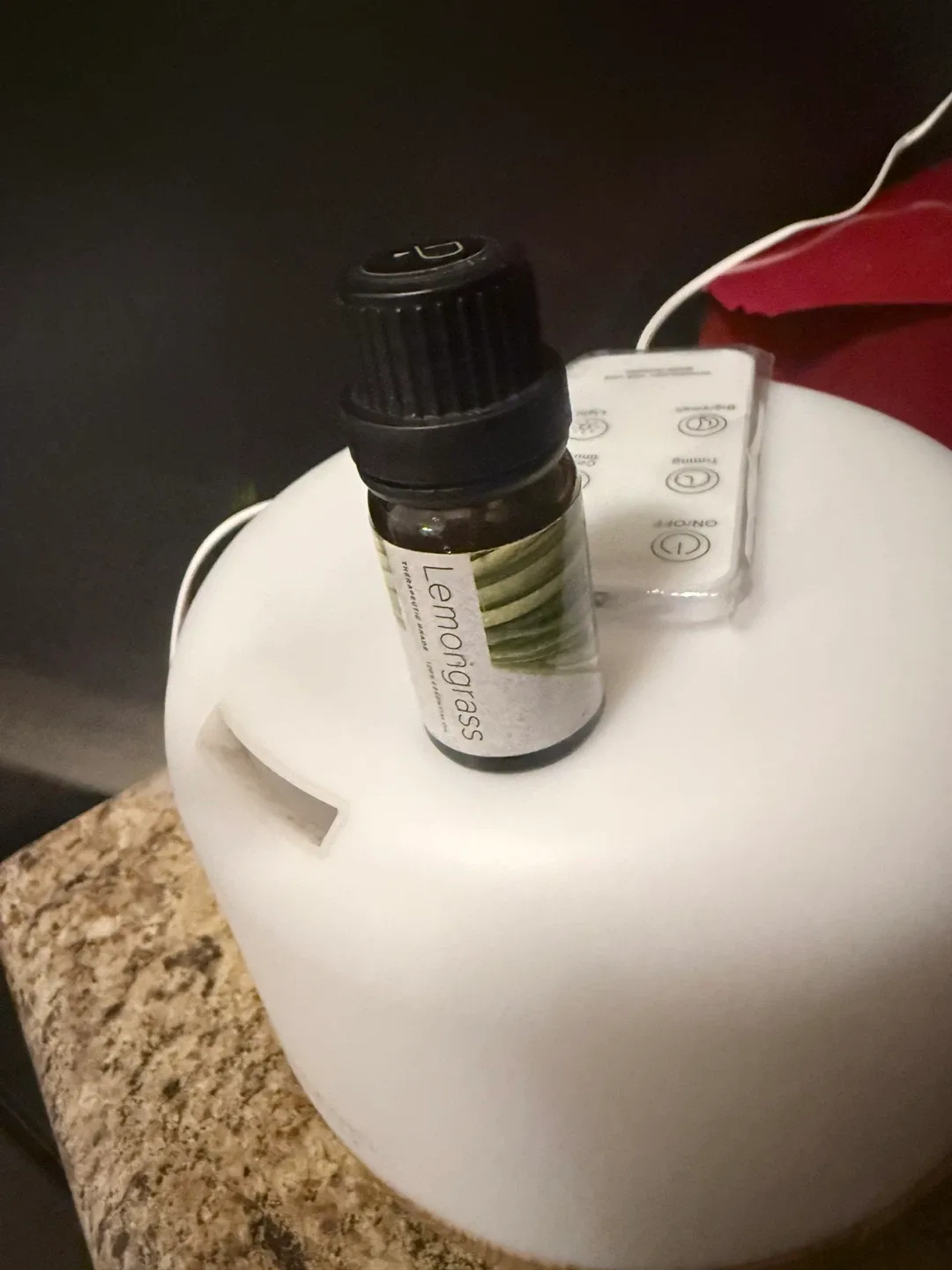 ASAKUKI Essential Oil Diffuser with + free Lemongrass Oil image indicator(3)