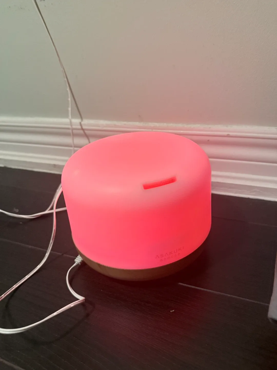 ASAKUKI Essential Oil Diffuser with + free Lemongrass Oil image indicator(8)