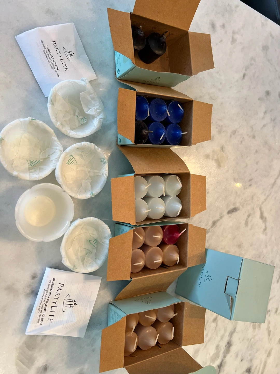 PartyLite VOTIVES Candles $5.00 box of 6 - photo 3