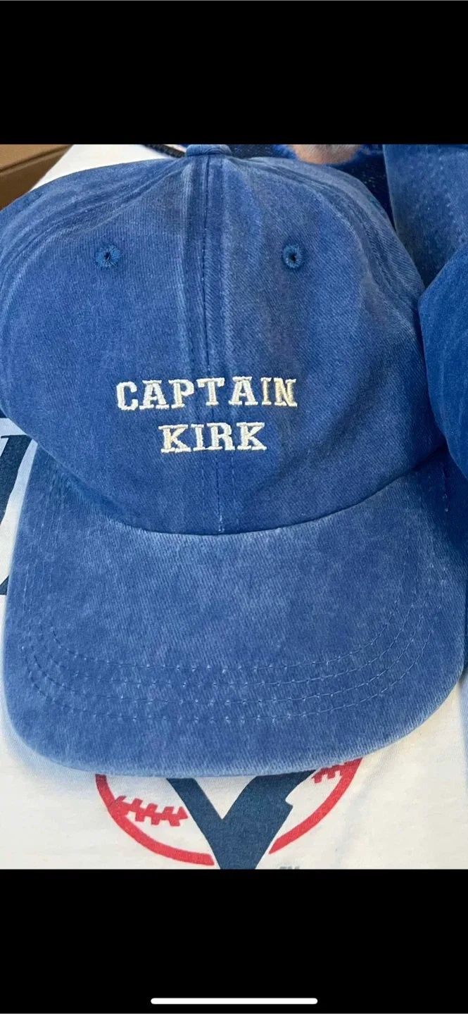 Alejandro Kirk aka Captain Kirk Blue Baseball Cap