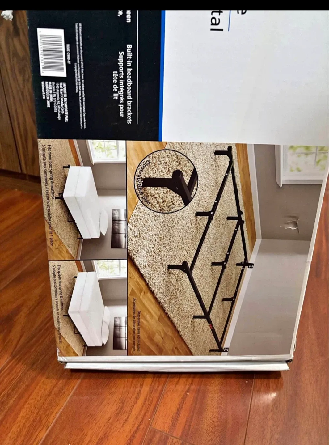 Adjustable Bed Frame with Headboard Brackets image indicator(3)