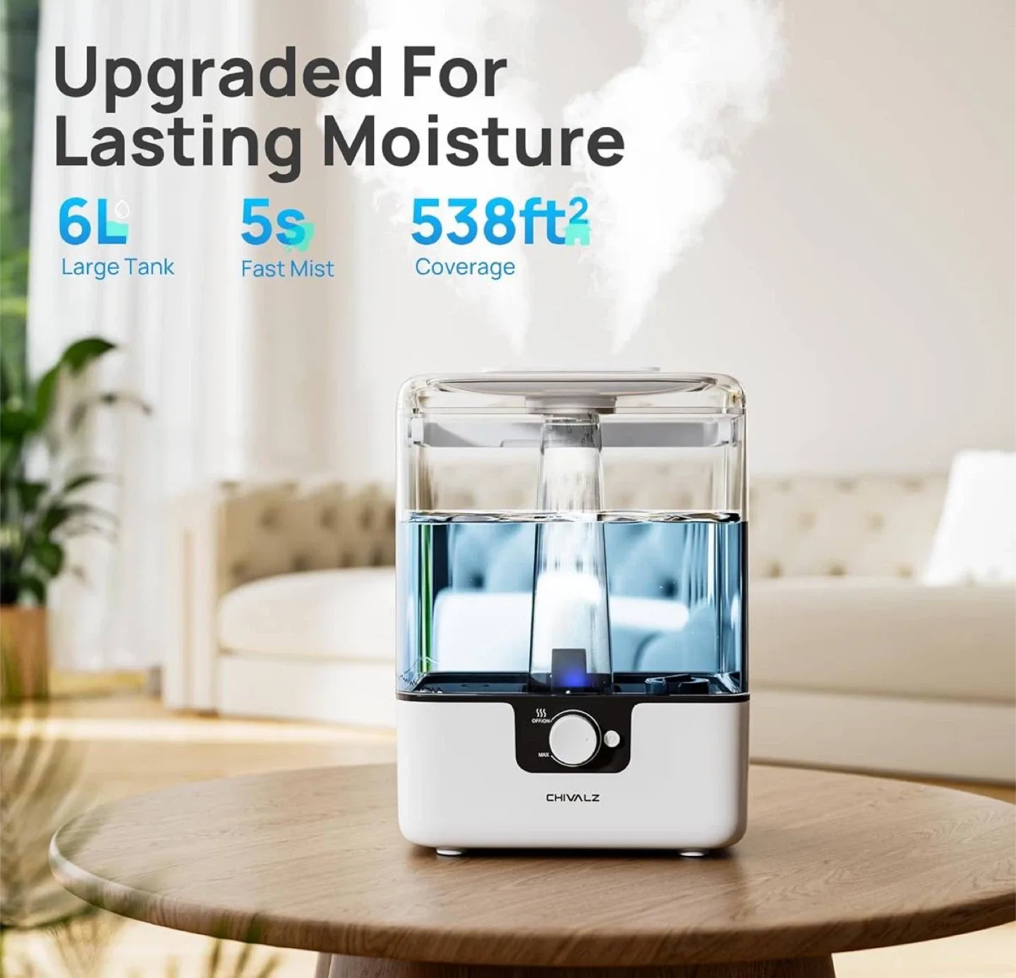 6L Humidifier - Aromatherapy Diffuser