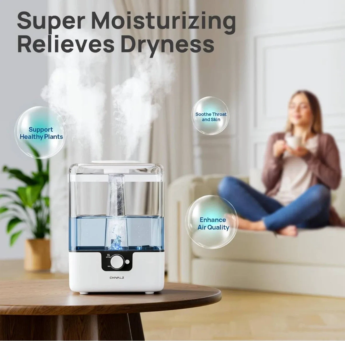 6L Humidifier - Aromatherapy Diffuser image indicator(5)