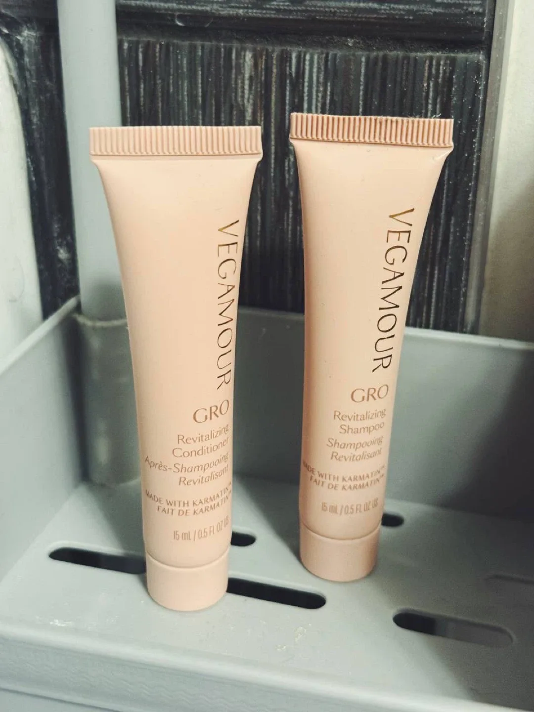 Vegamour GRO Shampoo & Conditioner – Sample Set (New)