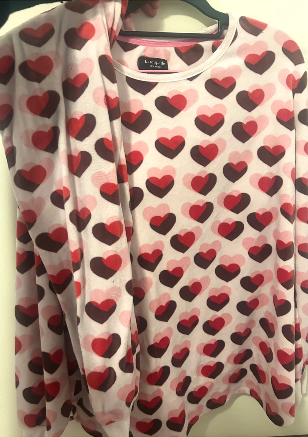 Kate Spade Heart Pajama Set - Size Small - photo 2