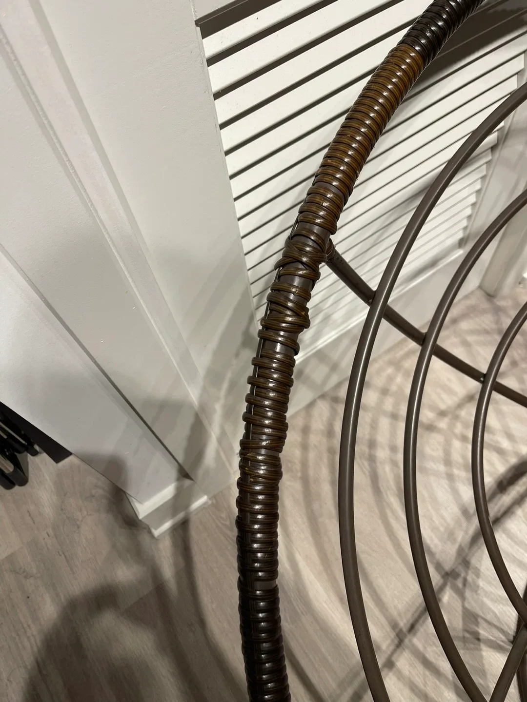 Metal papasan Chair Frame - Brown image indicator(4)