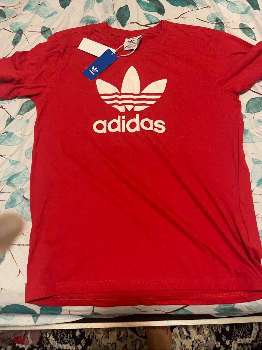 New Adidas Red T-Shirt