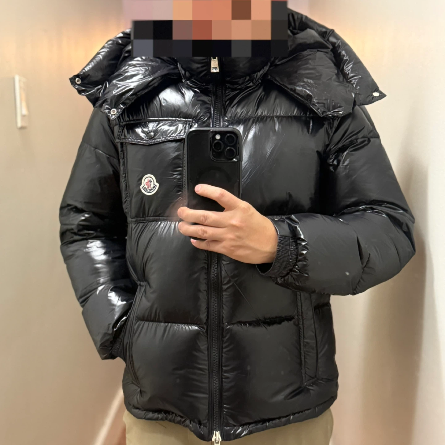 Moncler Black Puffer Jacket - photo 2
