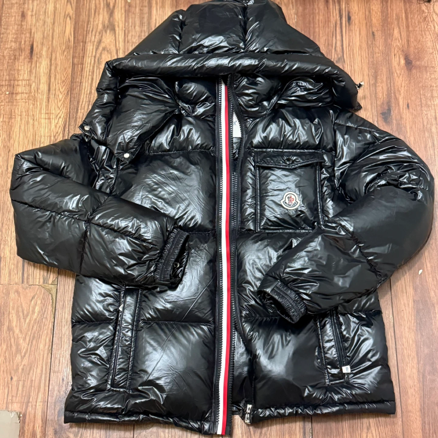Moncler Black Puffer Jacket - photo 3