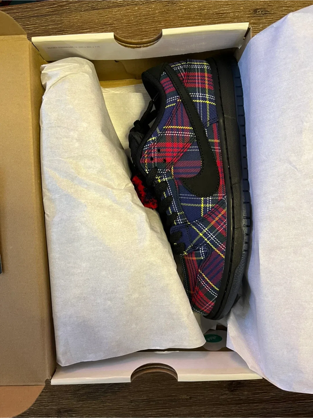 Nike Sb Dunk Low Nardwuar Brandnew Rare Hand Signed Size 8.5 image indicator(3)