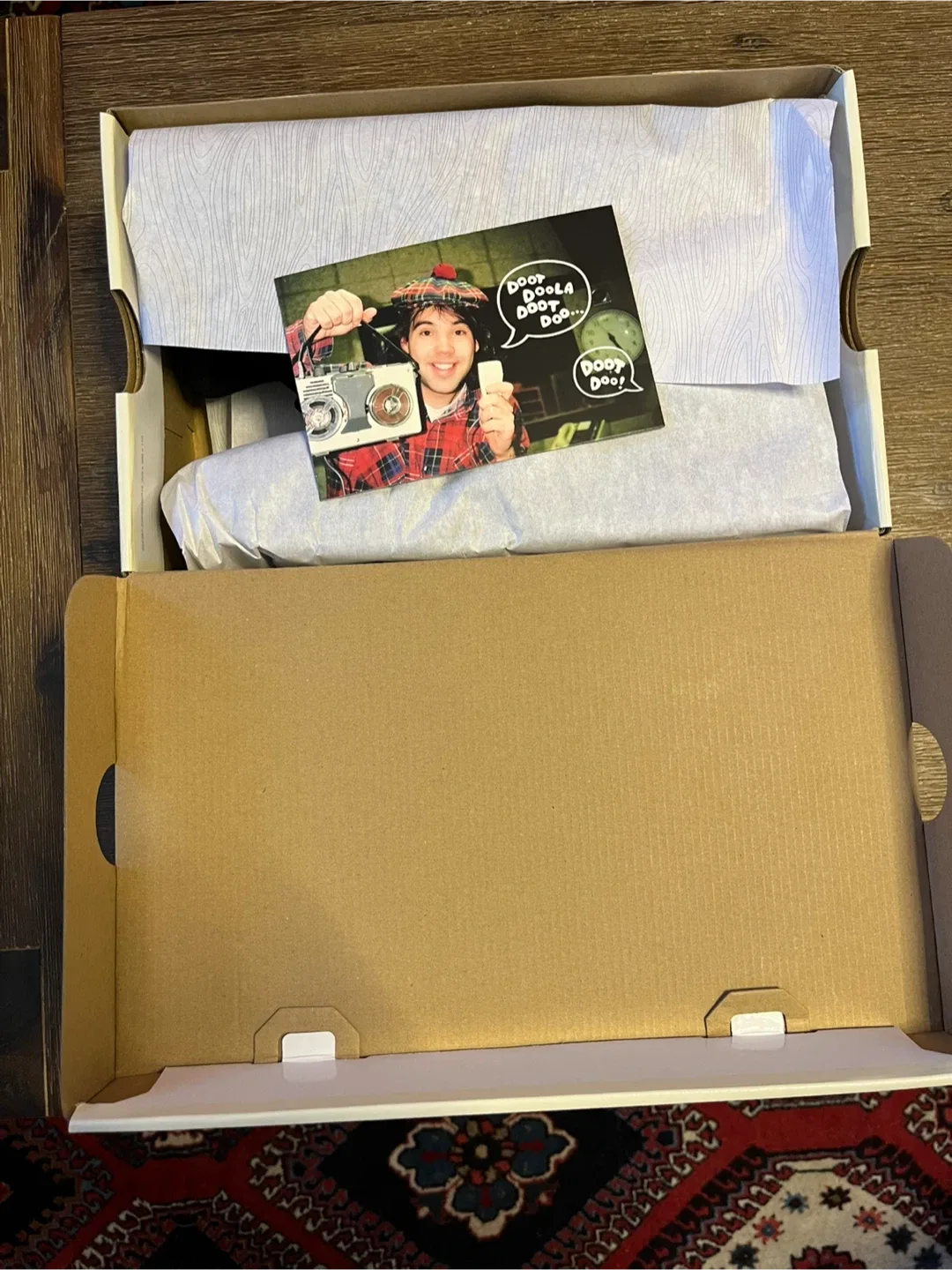 Nike Sb Dunk Low Nardwuar Brandnew Rare Hand Signed Size 8.5 image indicator(7)