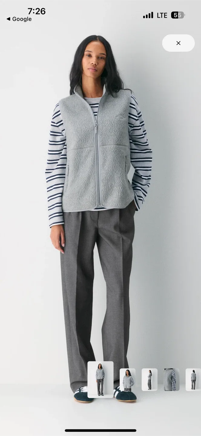 TNA Polartech Fleece Vest - Size 2XS image indicator(2)