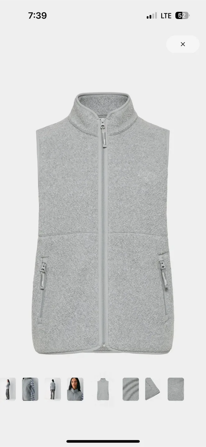 TNA Polartech Fleece Vest - Size 2XS image indicator(3)