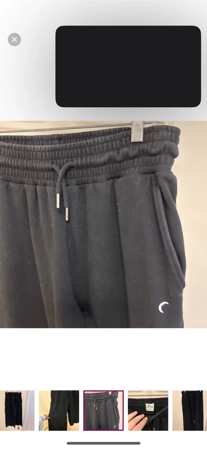 Zyia Active Black Crop Pants image indicator(3)