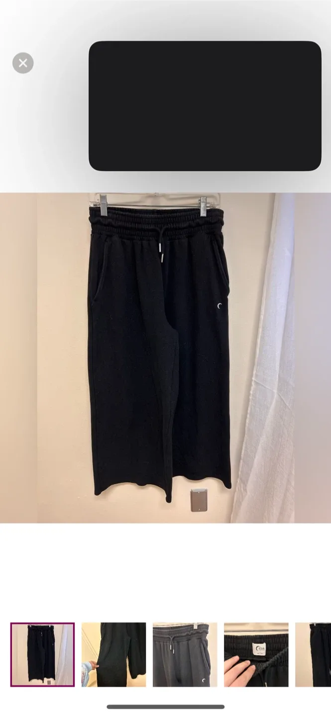 Zyia Active Black Crop Pants