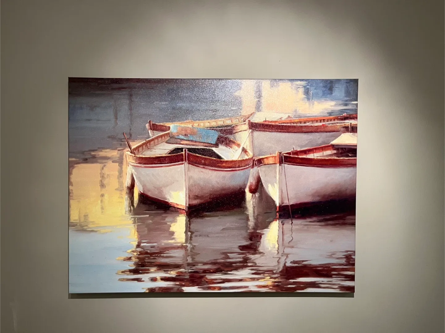 Large print of boats - 3ft x 4ft