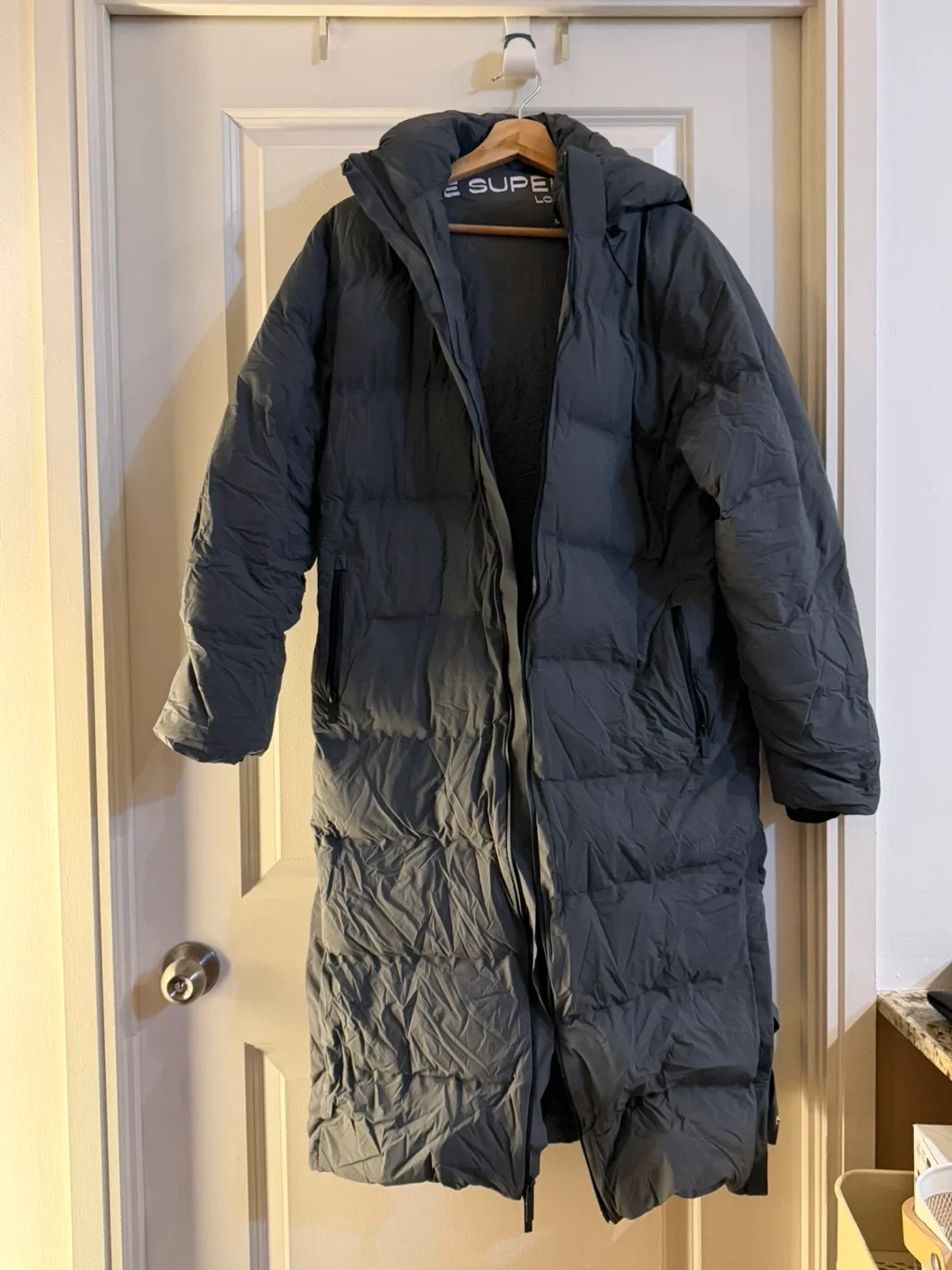 TNA The Super Puff Long Coat - Size M