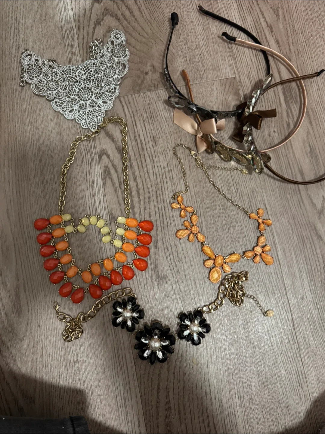 Assorted Costume Jewellery - Necklaces & Headbands