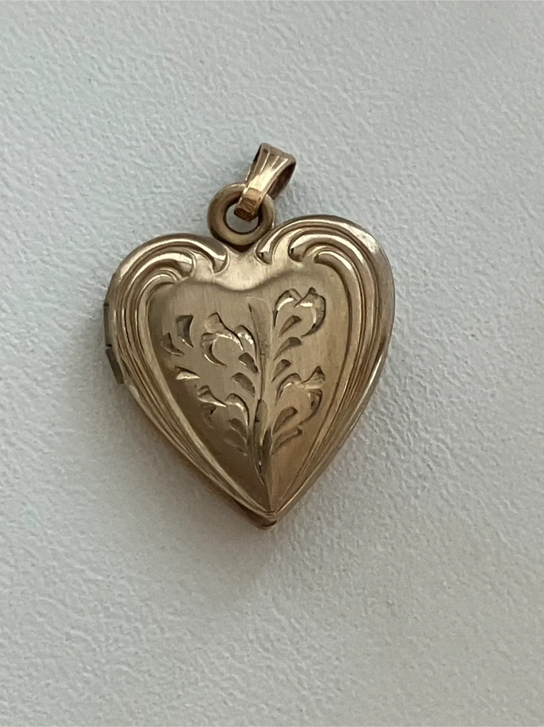 Vintage Heart Locket - 12k Gold Filled