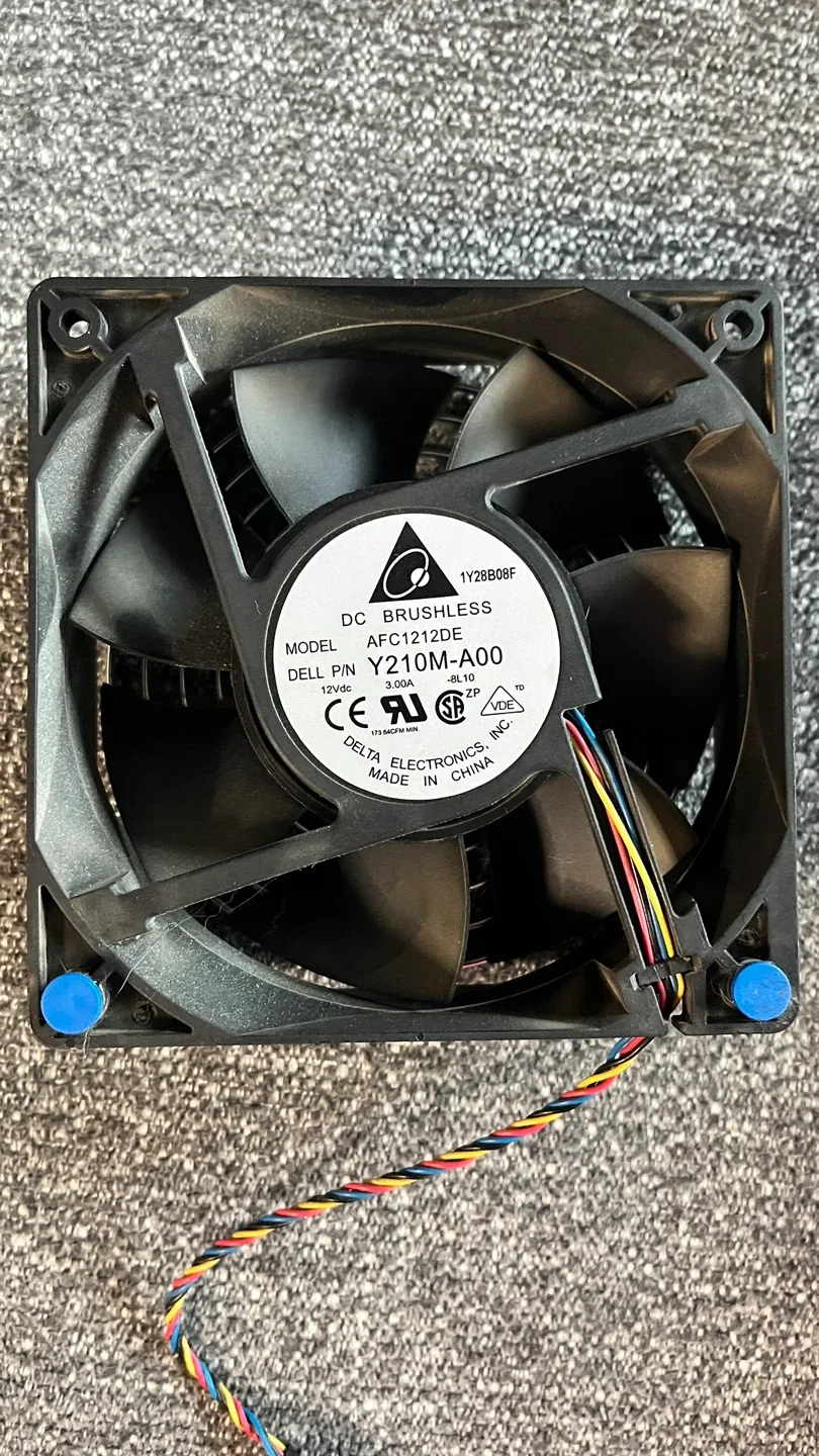 🥕Dell AFC1212DE 12VDC 3.00A Fan image indicator(2)