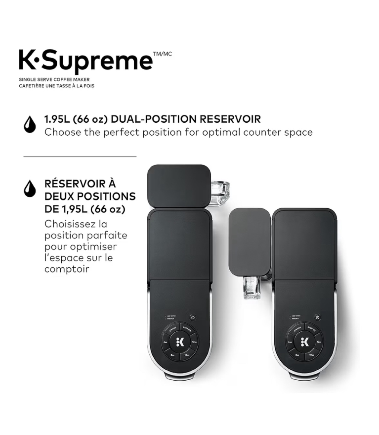 Keurig K-Supreme Single Serve Coffee Maker - photo 2