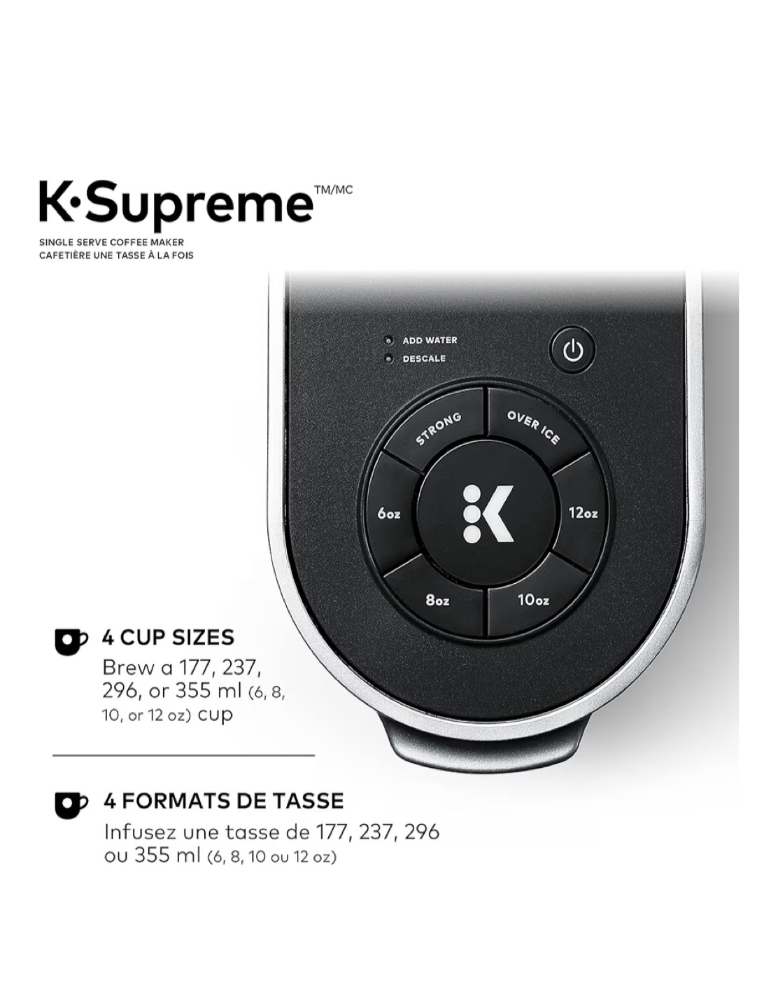 Keurig K-Supreme Single Serve Coffee Maker - photo 3
