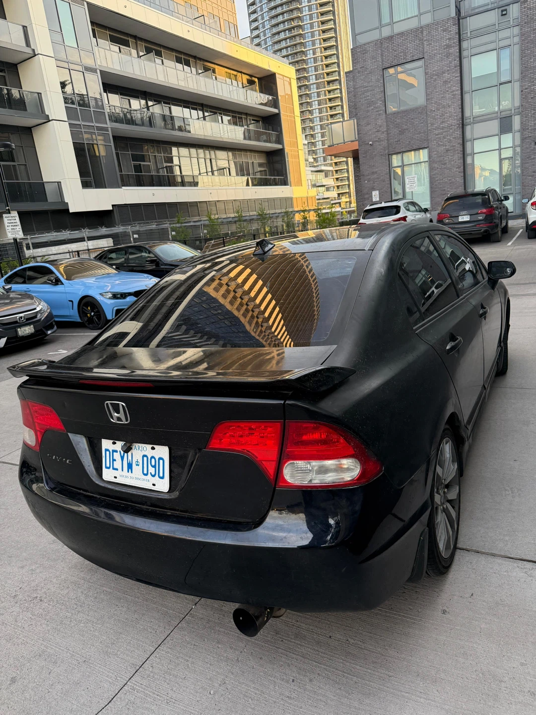 Black Honda Civic Sedan 2009 - photo 4