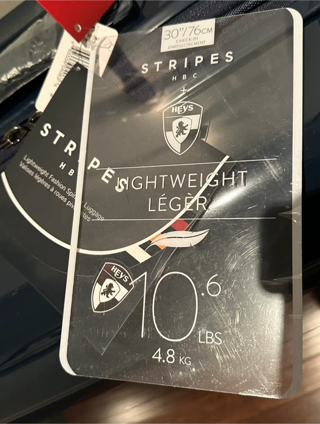 HBC Hudson’s Bay Stripes Heys 30”/76cm check-in luggage image indicator(7)