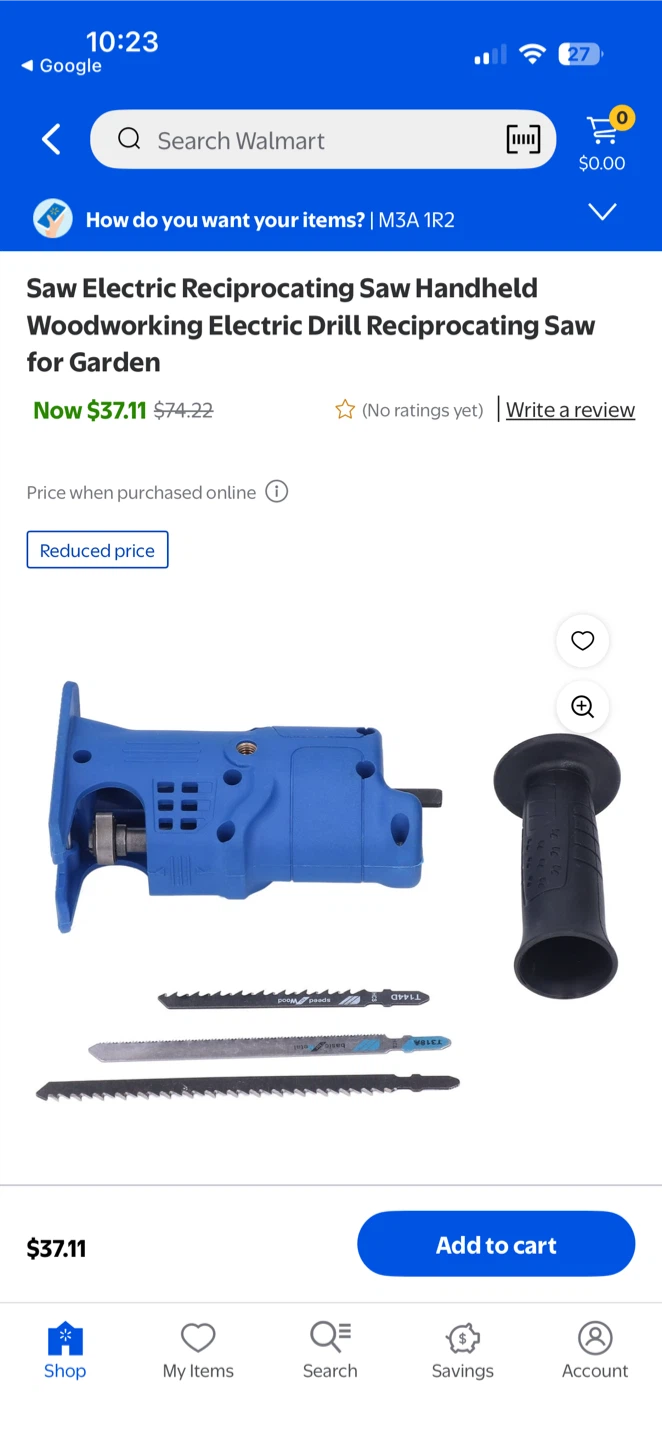 Electric Reciprocating Saw Handheld - photo 4