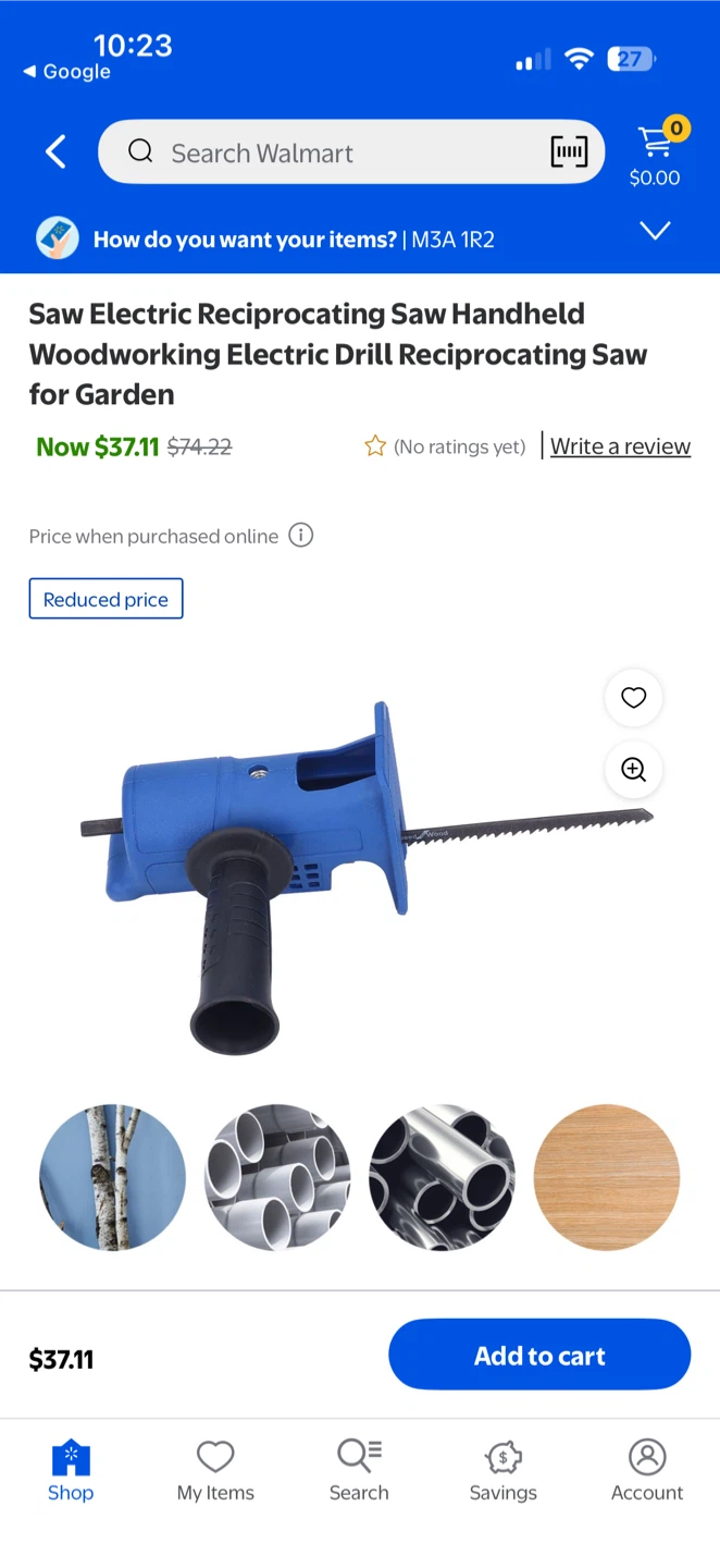 Electric Reciprocating Saw Handheld - photo 5