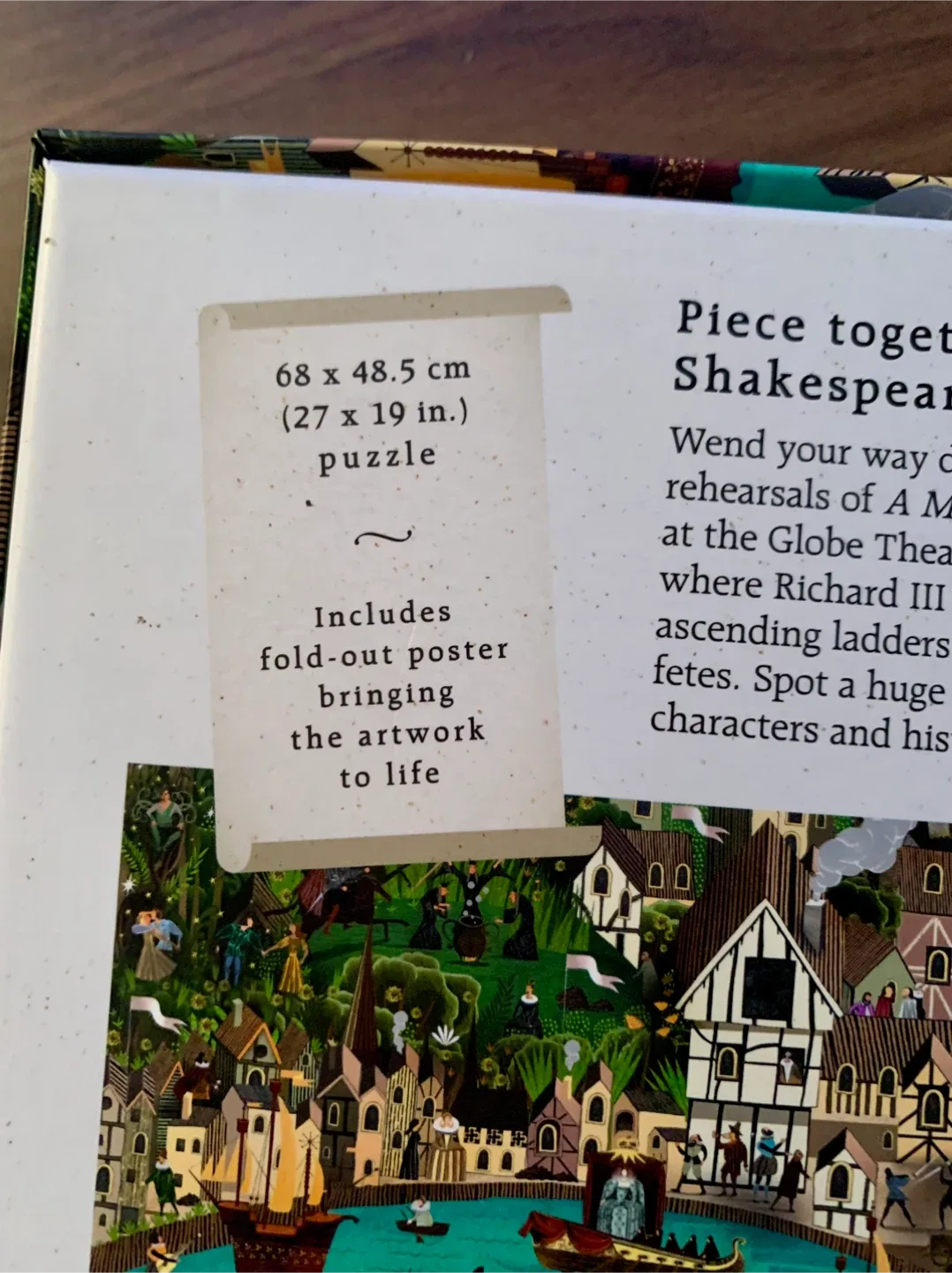 The World of Shakespeare 1000-Piece Jigsaw Puzzle image indicator(2)