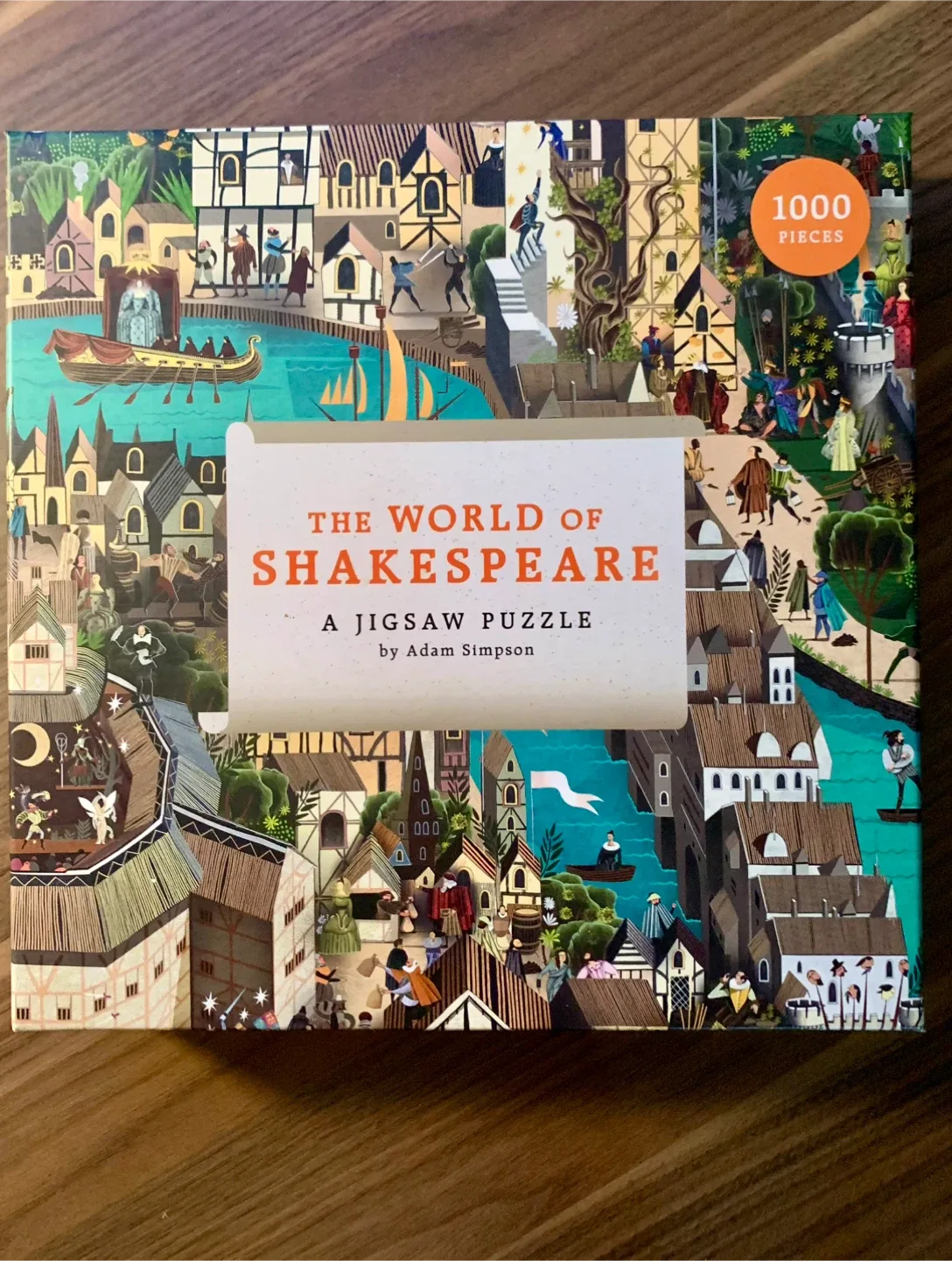 The World of Shakespeare 1000-Piece Jigsaw Puzzle