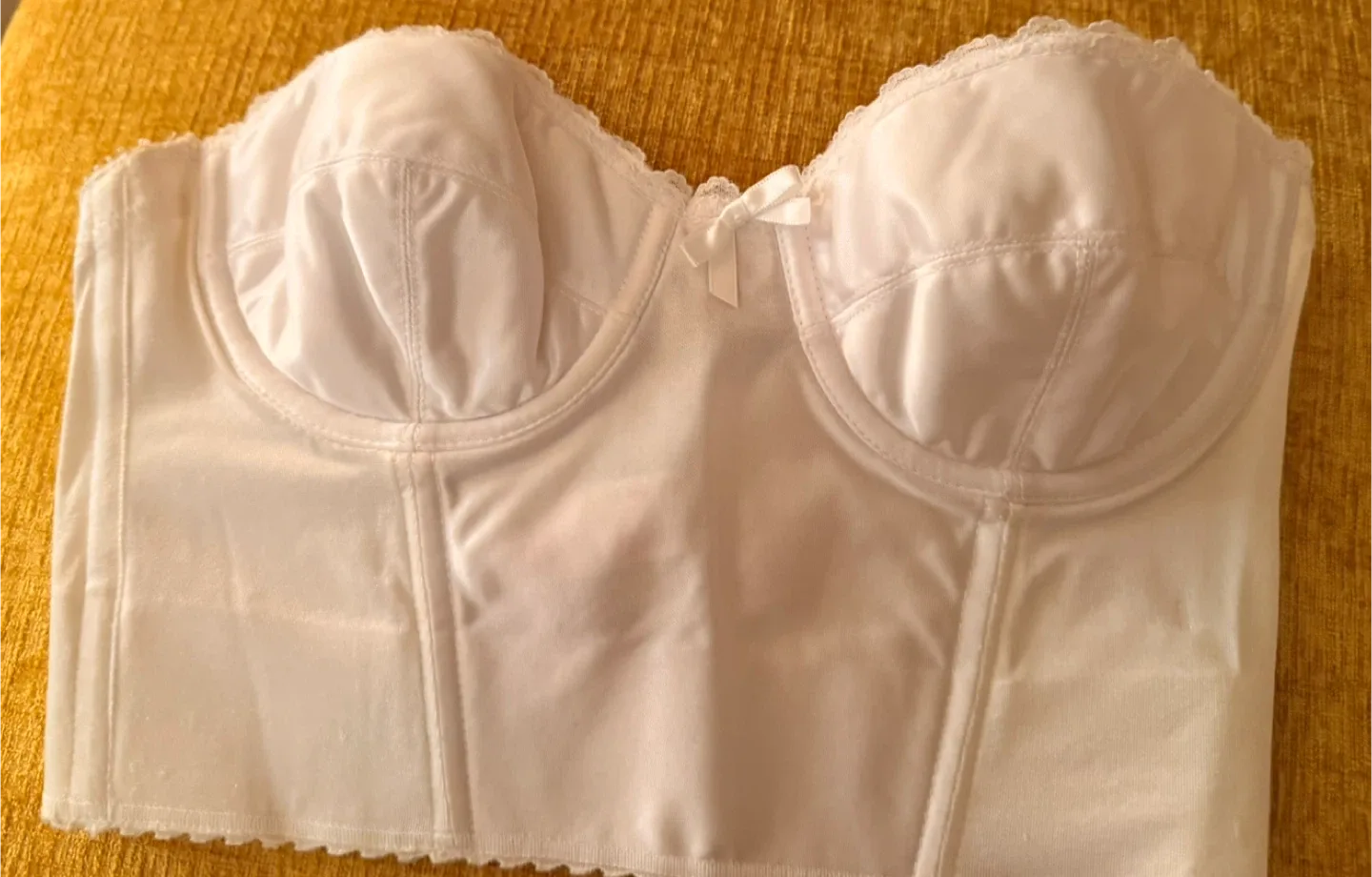 Bra, Size 34A, White