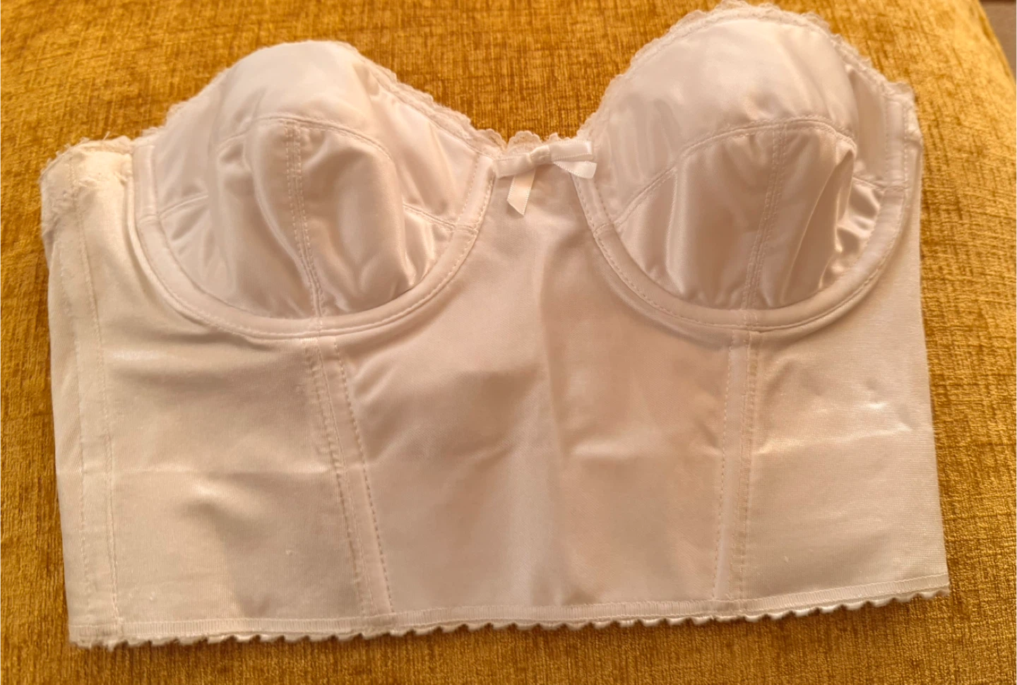 Bra, Size 34A, White - photo 2