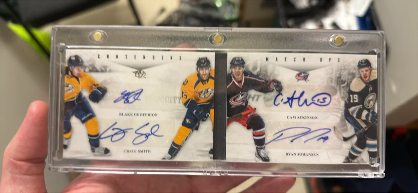 Panini Contenders Matchups Hockey Card