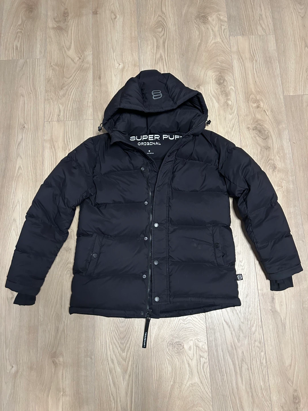 Super Puff Goose Down Puffer Jacket - Size S