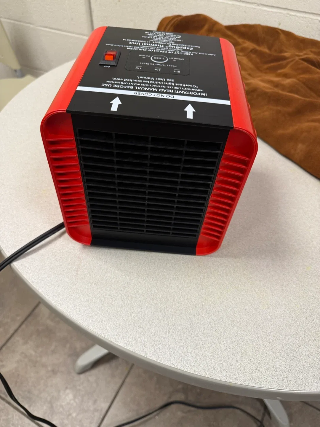 Zeppelin Portable Space Heater image indicator(3)