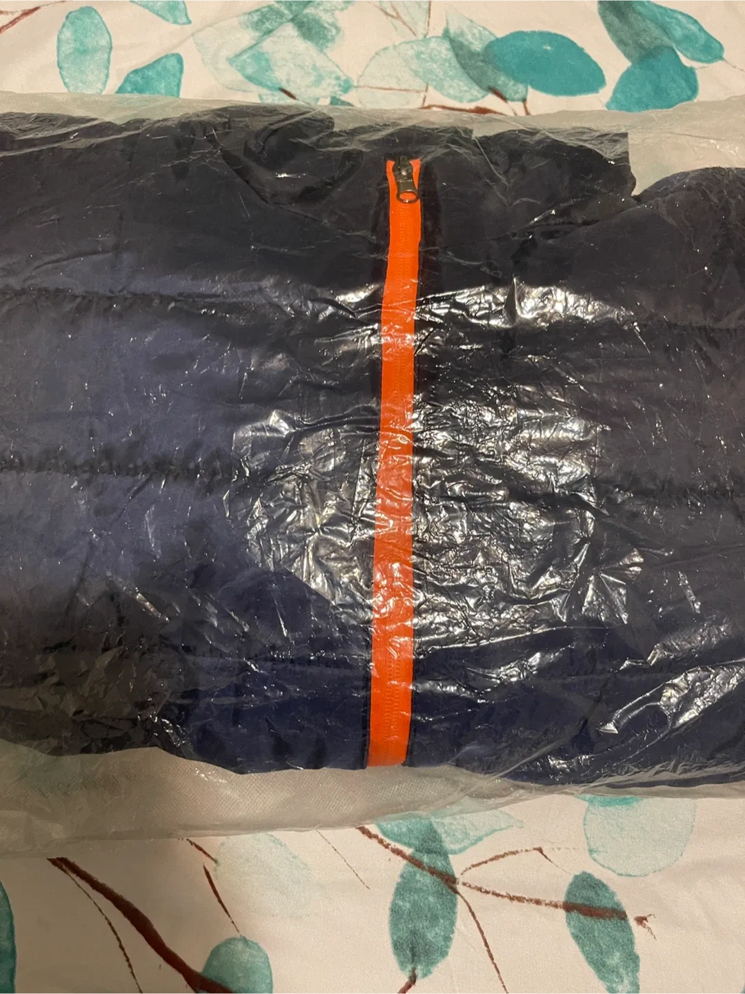 Navy Blue Puffer Jacket image indicator(2)