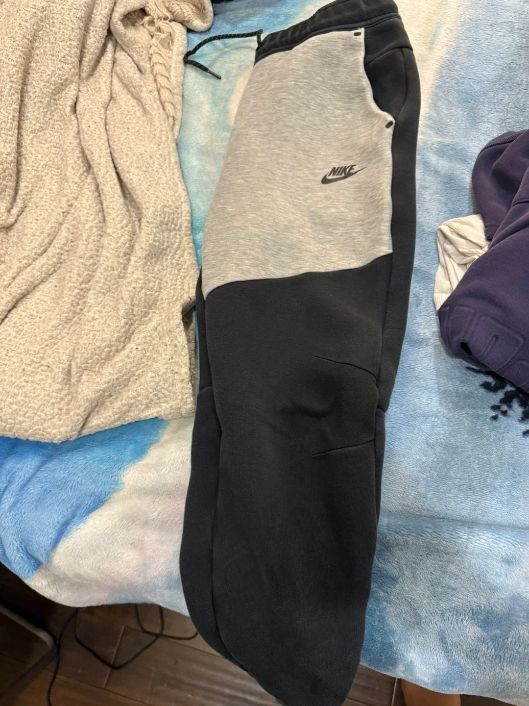 Nike Tech Fleece Black/Grey Set
