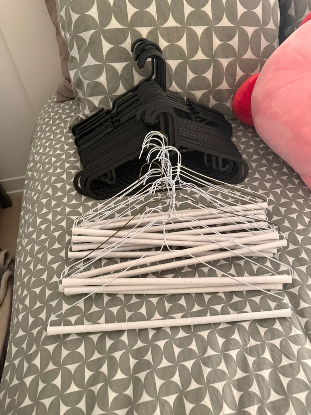 Clothes Hangers - Black & White