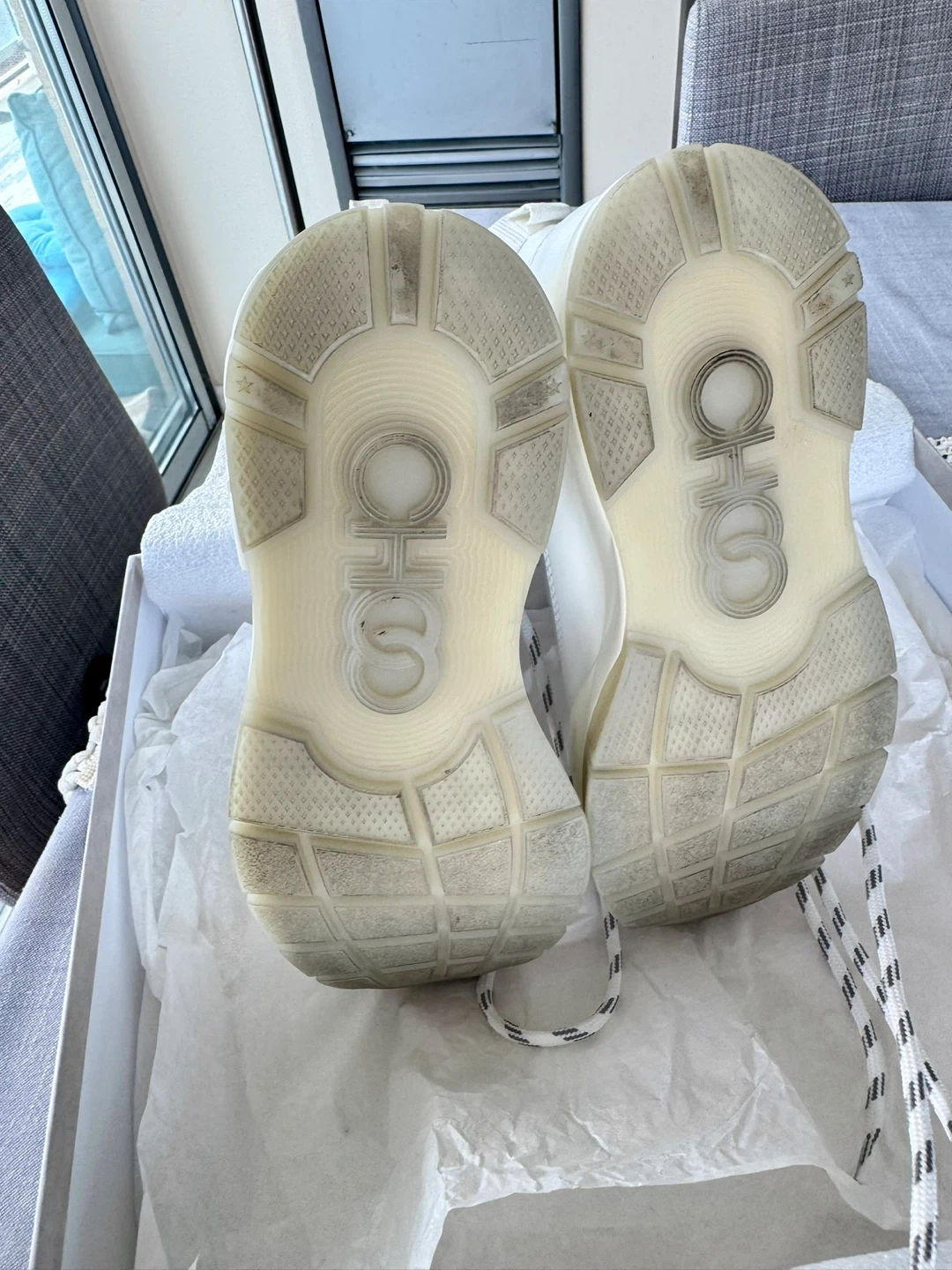 Jimmy Choo sneakers White Size 38 - photo 3