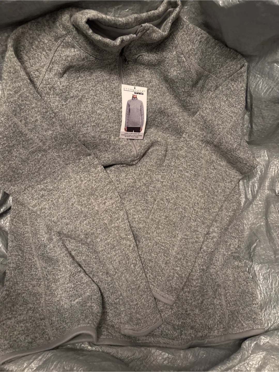 Sunice Ladies' 1/4 Zip Fleece Top XL - NEW