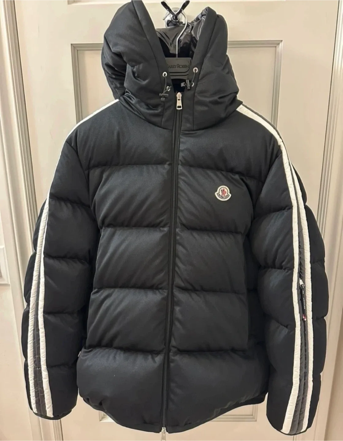 Men’s Moncler black Sanbesan jacket XL