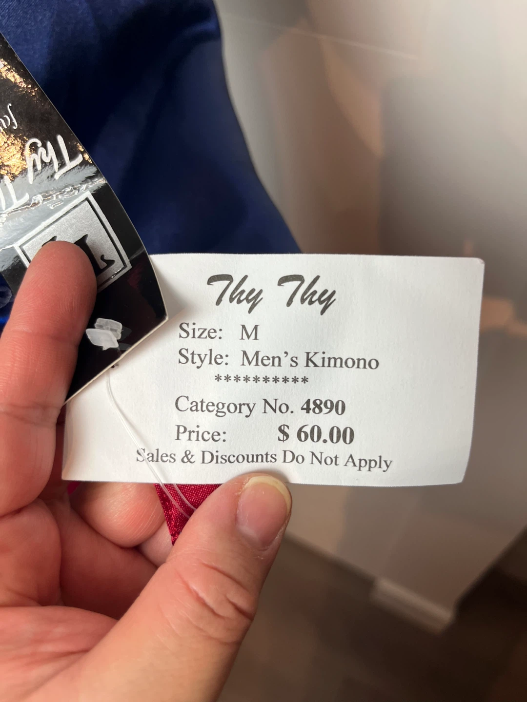 Thy Thy Men's Kimono - Size M - photo 4