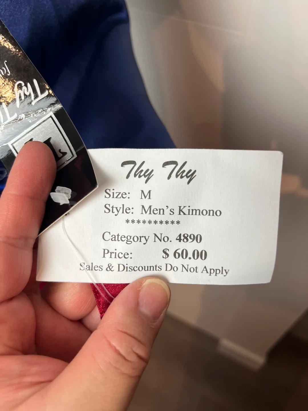 Thy Thy Men's Kimono - Size M image indicator(4)