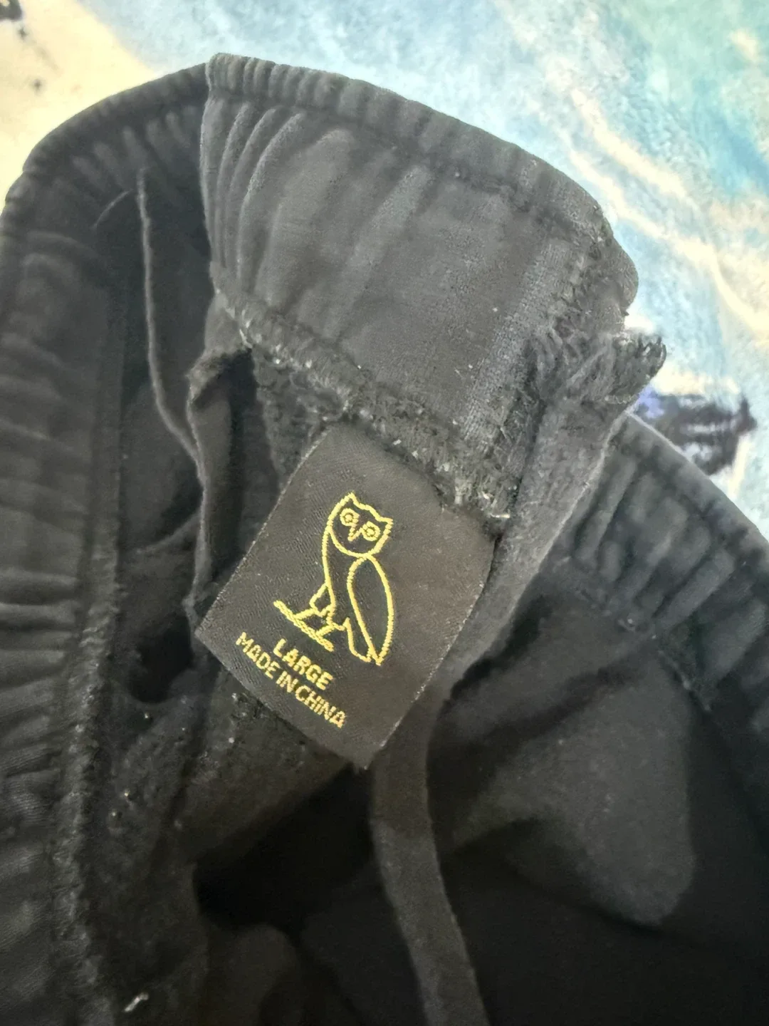 October's Very Own (OVO) Black Sweatpants - Size Large image indicator(2)