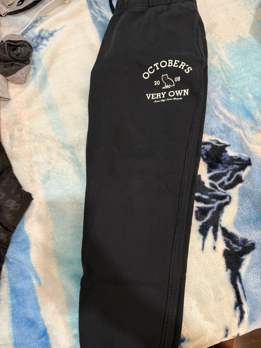 October's Very Own (OVO) Black Sweatpants - Size Large