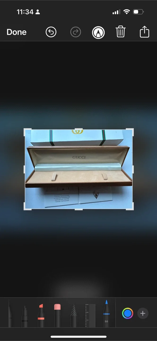 1980s men’s Gucci 30mm watch image indicator(6)