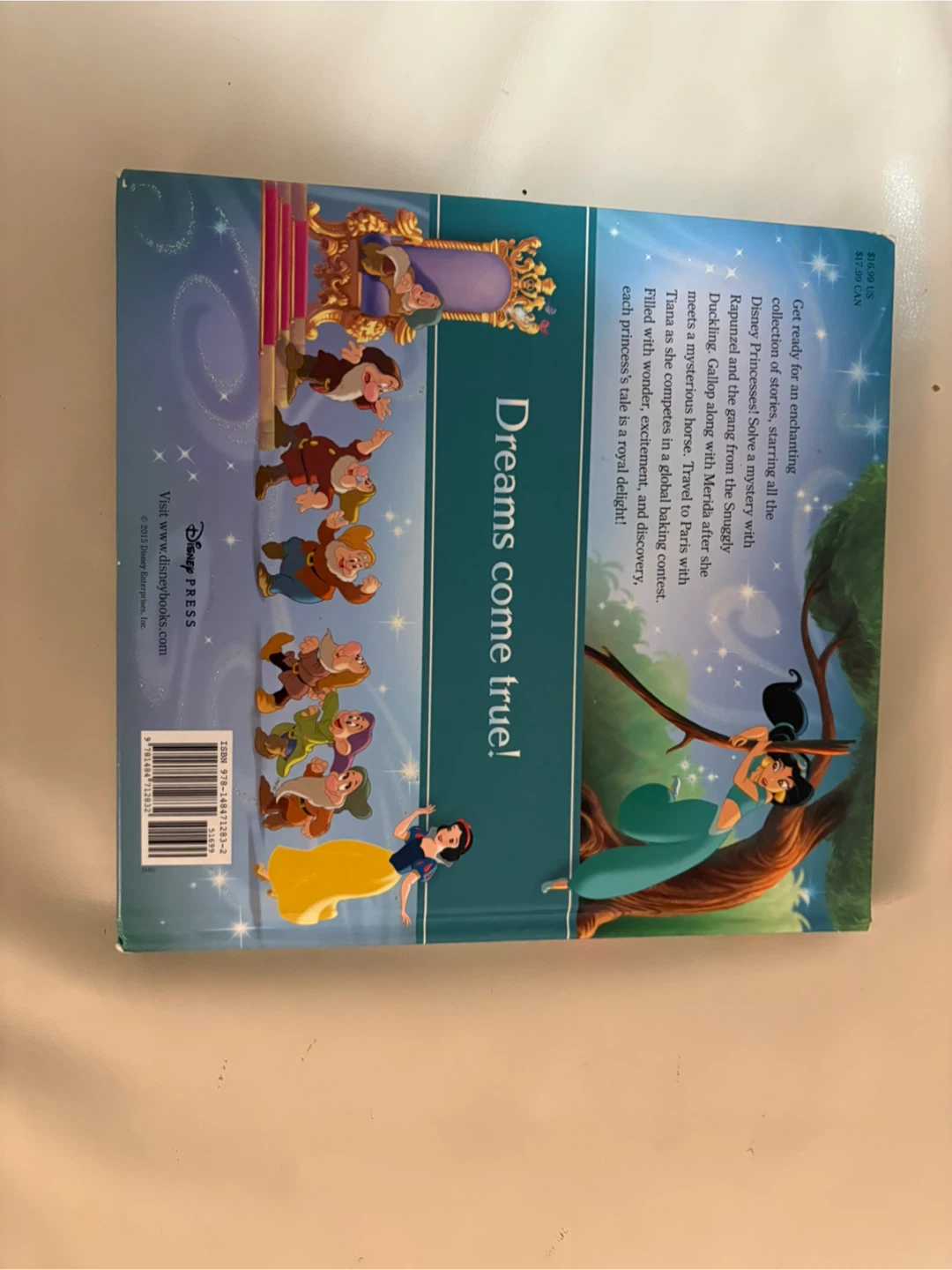 Disney Princess Storybook Collection silver page ends - photo 4