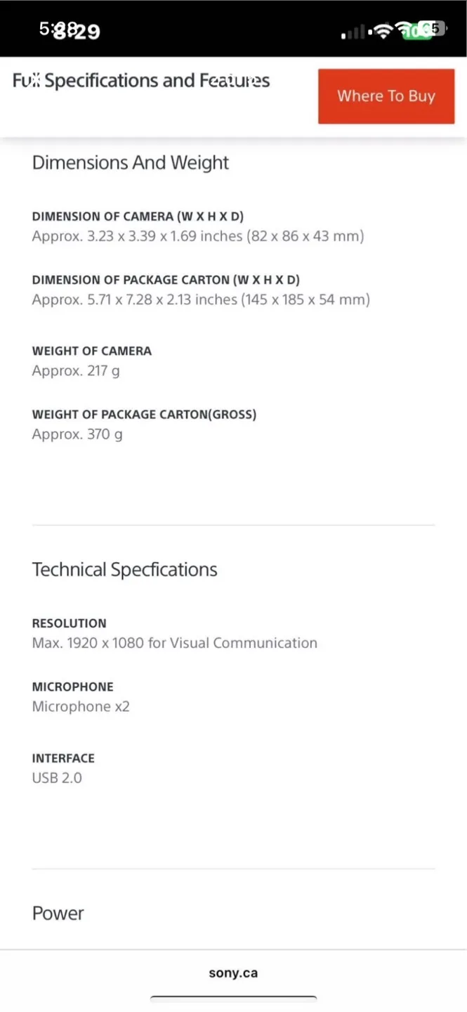 Sony BRAVIA CAM CMU-BC1 image indicator(2)